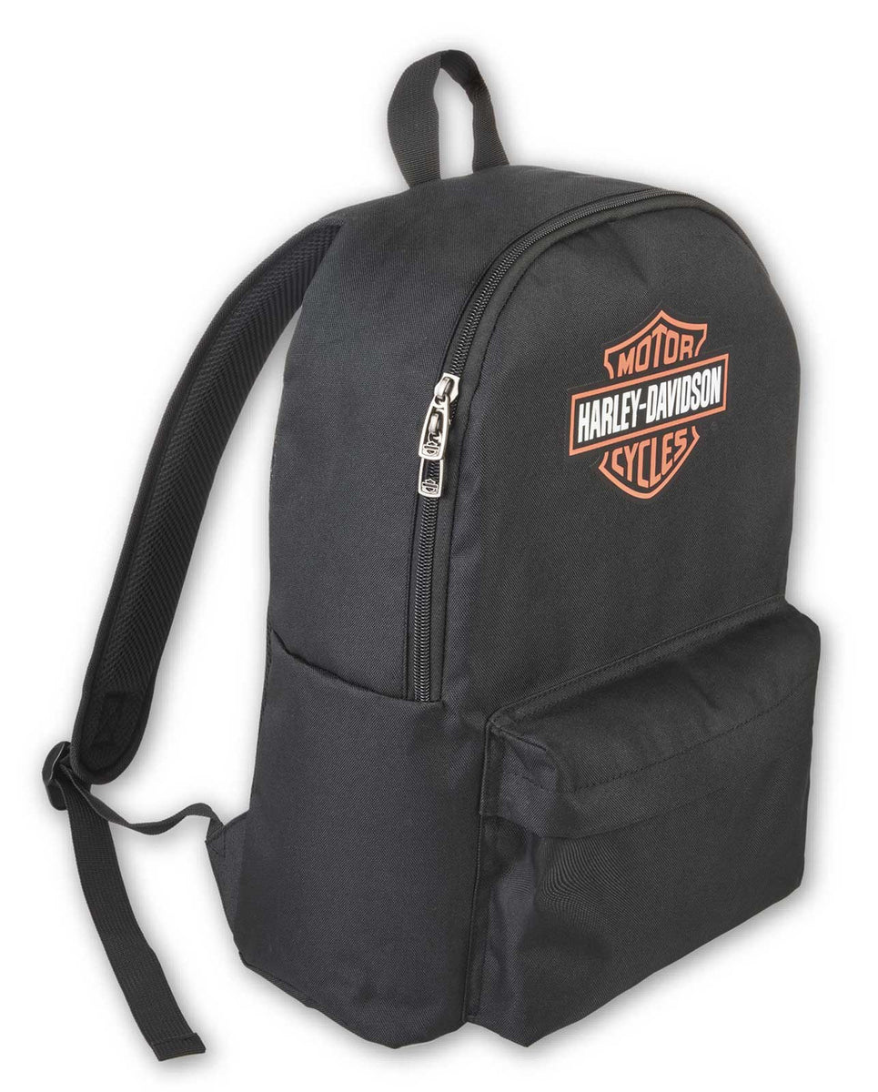 Harley-Davidson® Bar & Shield Graphic Backpack w/Adjustable