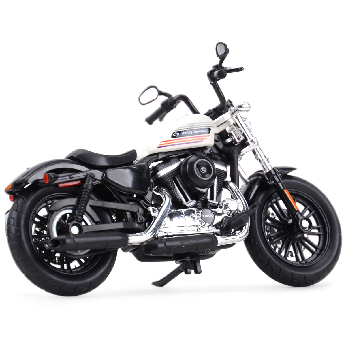 Modèle Réduit Maisto 1:18 Harley Davidson 2018 Forty Eight Special - Moto Rouge En Die-cast