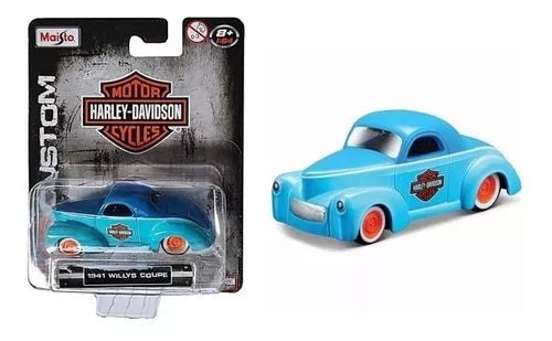 1:64 DIECAST - 1941 WILLYS COUPE – Clare's Harley-Davidson