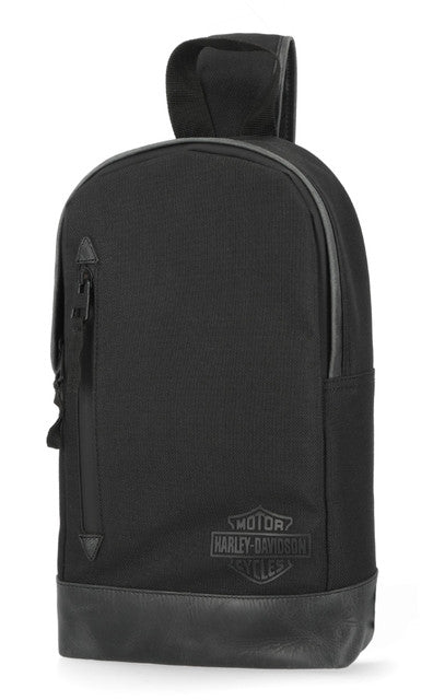 black leather harley davidson backpack purse MODULAR SLING