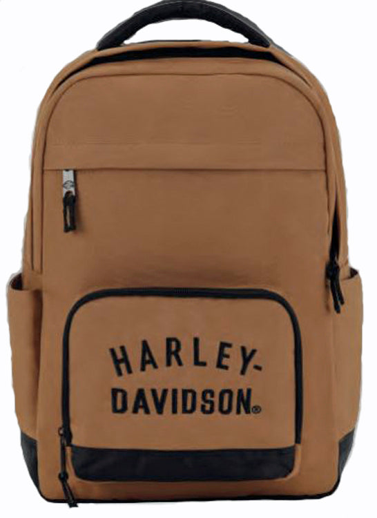 RUGGED TWILL BACKPACK BROWN